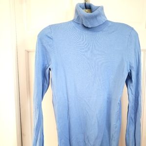 Gap, Blue Turtleneck - Small Tall size
